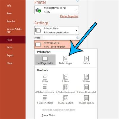 How to Print PowerPoint Notes: A Detailed Guide